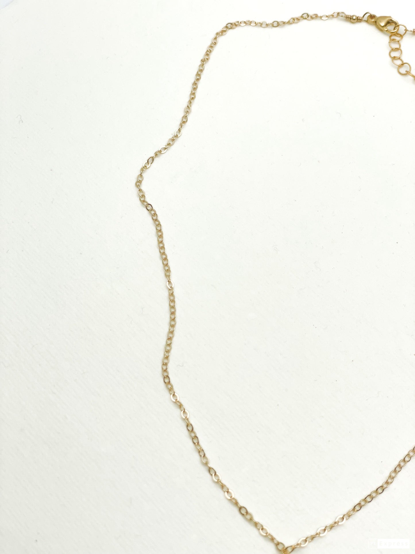 Minimalist Gold Circle Necklace