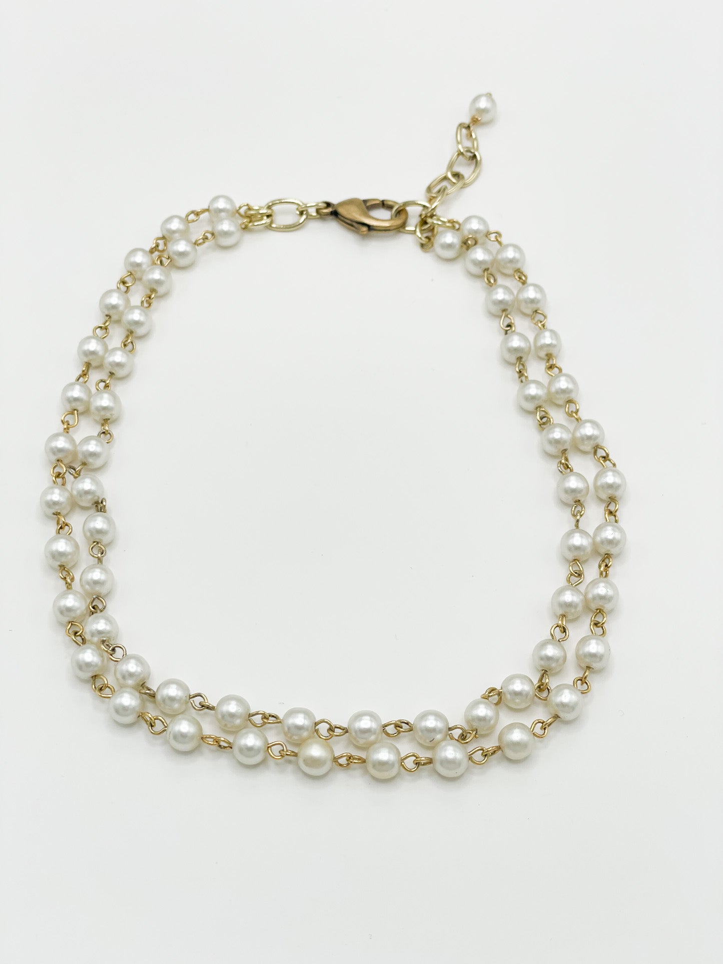 Double Pearl Choker